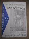 антикварна книга Литературно приложение на Homo bohemicus Манон Леско